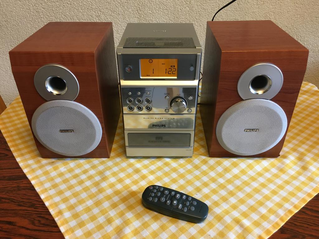 Philips stereo setje vaste pr ophalen, Ophalen, Zo goed als nieuw, Philips