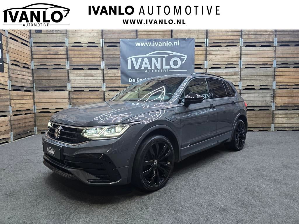 Volkswagen TIGUAN 1.4 TSI eHybrid R-Line Blackstyle Leder Tr, Auto's, Volkswagen, 150 pk, Hybride Elektrisch/Benzine, SUV of Terreinwagen