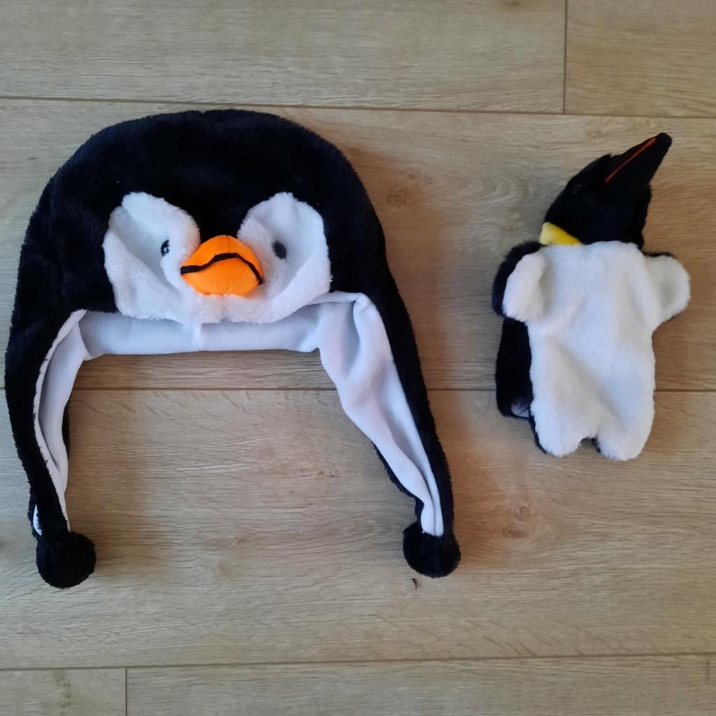 Pinguïn handpop pop poppenkast Nijmegen, Ophalen of Verzenden, Nieuw, Overige typen