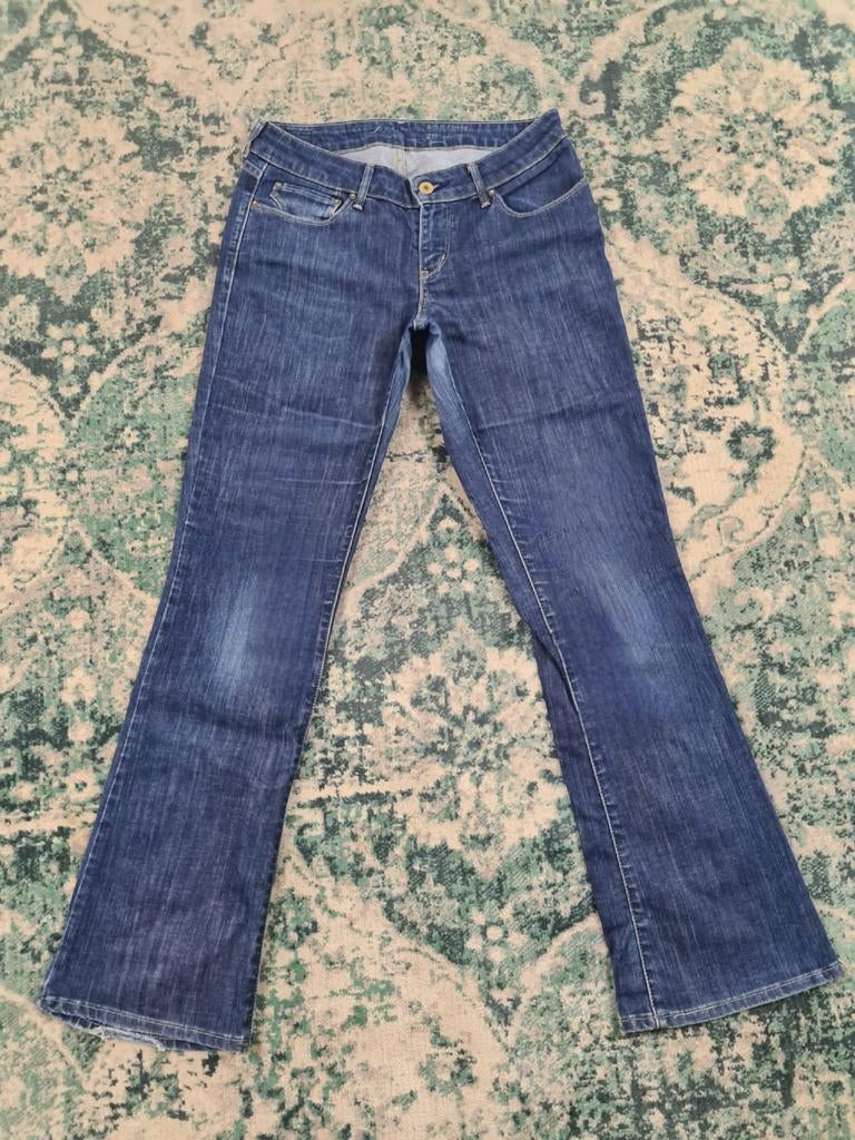 Levi's bold curve bootcut W29 L32 Dames Tulsi2932 Low-rise, Blauw, Ophalen of Verzenden, Zo goed als nieuw, W28 - W29 (confectie 36)