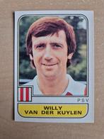 Panini Voetbal 82 Willy van der Kuylen PSV, Ophalen of Verzenden, Zo goed als nieuw, PSV, Poster, Plaatje of Sticker