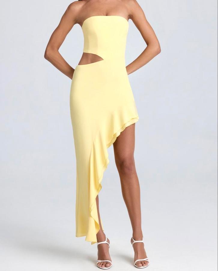 Oh Polly jurk gloednieuw met prijskaartje, Kleding | Dames, Jurken, Nieuw, Geel, Onder de knie, Ophalen of Verzenden