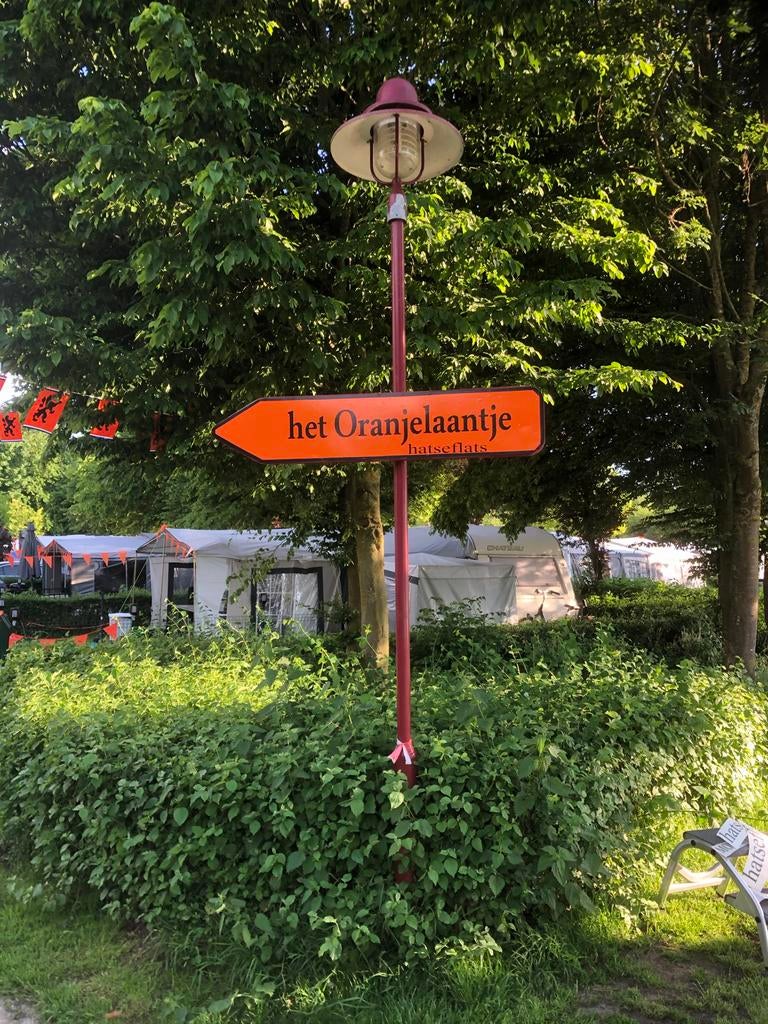 Wk voetbal verkeersbord straat verzierings gadjet, Ophalen, Gebruikt