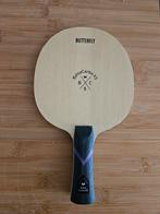 Butterfly balsa carbon x5, Sport en Fitness, Tafeltennis, Ophalen of Verzenden, Zo goed als nieuw, Net, Batje(s) of Balletje(s)