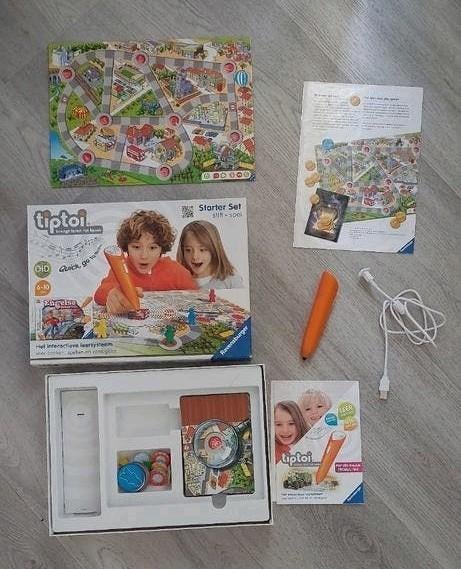 Tiptoi Starter Set: Engelse Detective met Stift, Ophalen of Verzenden, Zo goed als nieuw, Taal en Lezen, Met geluid