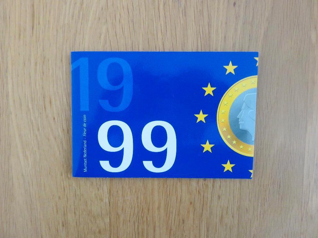 Nederland 1999 fdc jaarset munten - euro introductie, Postzegels en Munten, Munten | Nederland, Ophalen of Verzenden, Koningin Beatrix