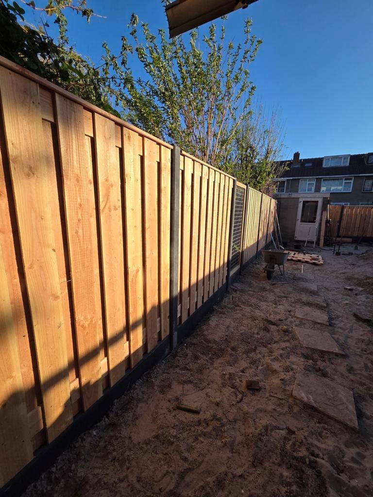 Schutting, Tuin en Terras, Schuttingen, Nieuw, Overige materialen, Minder dan 3 meter, Ophalen