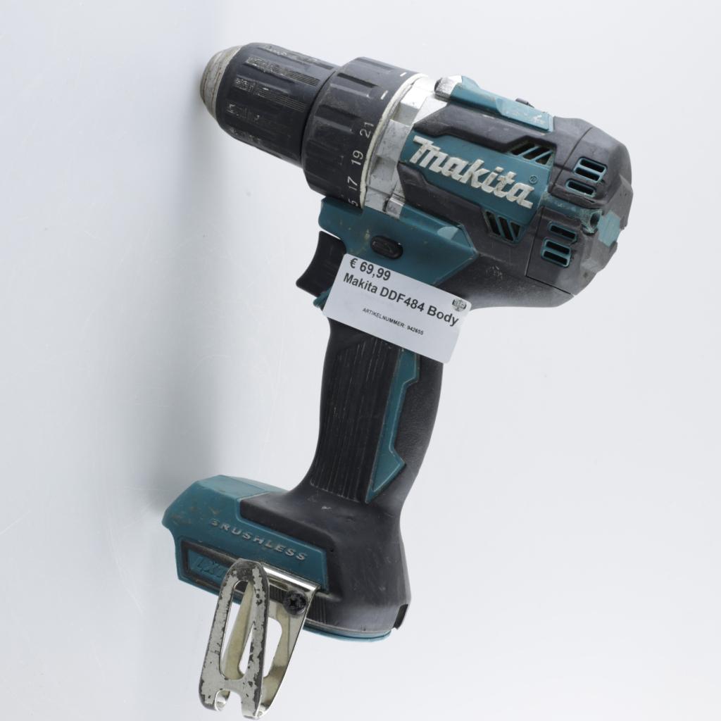 Makita DDF484 Body, Doe-het-zelf en Verbouw, Gereedschap | Boormachines, Zo goed als nieuw