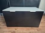 Ikea kist, ook bankje. Zwart en wit, Huis en Inrichting, Woonaccessoires | Kisten, Ophalen, 50 tot 100 cm, Minder dan 50 cm, Minder dan 50 cm