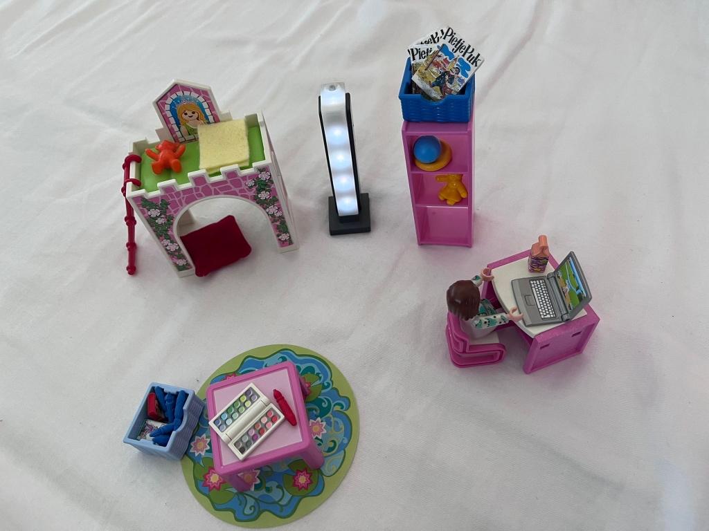 Playmobil meiden slaapkamer, Ophalen, Zo goed als nieuw, Complete set