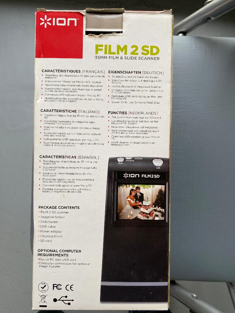 Slide scanner., Ophalen, Nieuw