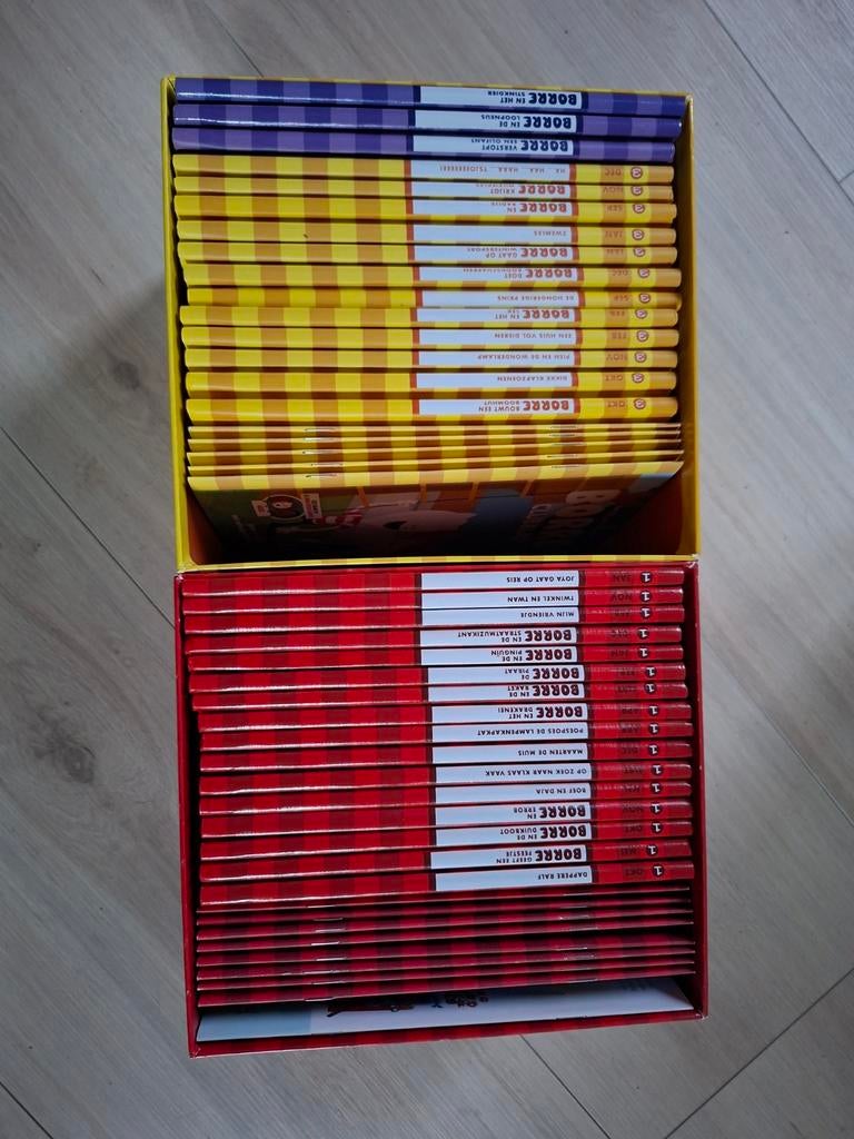 Borre lees boekjes. Incl box., Boeken, Ophalen, Zo goed als nieuw, Fictie algemeen