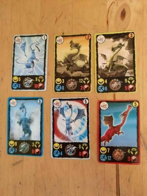 6 HAPPY MEAL KAARTJES - MCDONALDS - 2008, Ophalen of Verzenden