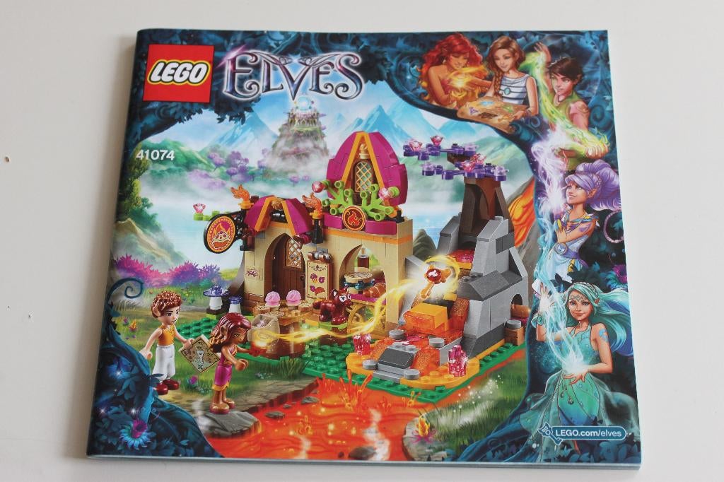 Lego Elves 41074 Azari en de Magische Bakkerij, Overige thema's, Lego, Ophalen of Verzenden, Zo goed als nieuw