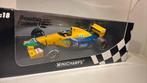 F1 Benetton ford b191 b m.schumacher 1992 minichamps 1.18, Ophalen of Verzenden, MiniChamps, A, A