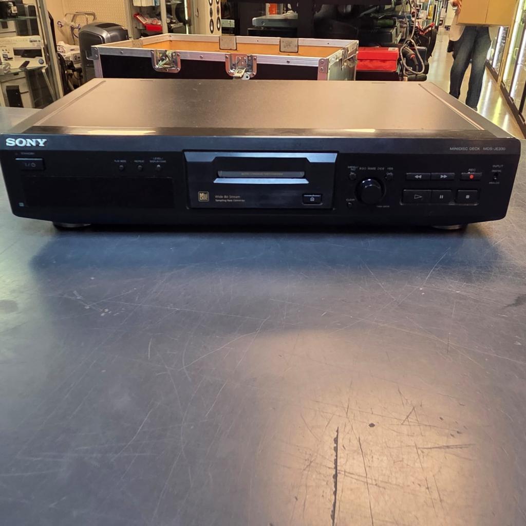 SONY MDS-JE330 minidisc speler, zwart, in prima staat, Sony, Zo goed als nieuw, Support@sony.com, 1-7-1 Konan, Minato-ku
Tokyo 108-0075
Japan