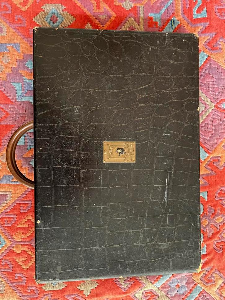 V. Bach mondstukkoffer, Muziek en Instrumenten, Blaasinstrumenten | Overige, Gebruikt, Koperblazer, Met koffer of draagtas, Ophalen of Verzenden