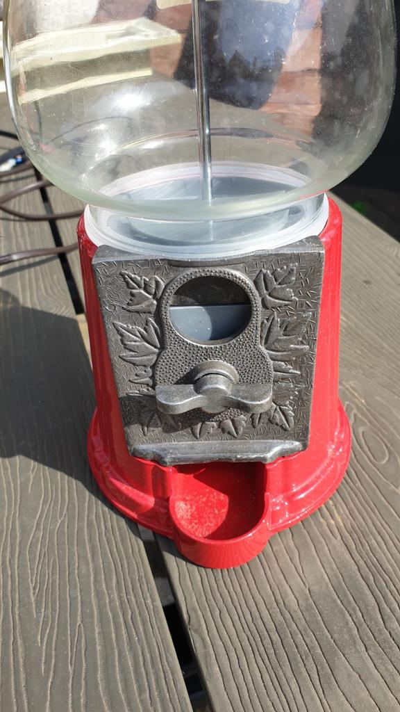 Kauwgom ballen apparaat zie foto's, Verzamelen, Automaten | Overige, Ophalen of Verzenden