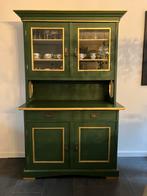 Groen gouden buffetkast, Huis en Inrichting, Kasten | Buffetkasten, Ophalen, Gebruikt, 100 tot 150 cm, Met lade(s)