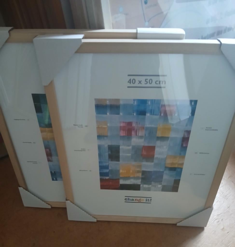 Houten wissellijsten,  NIEUW, ook Barth, Huis en Inrichting, Woonaccessoires | Lijsten, Ophalen, Minder dan 50 cm, Nieuw, Minder dan 50 cm