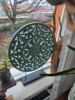 Raam / vensterbank decoratie beetje groenig / aqua, Ophalen