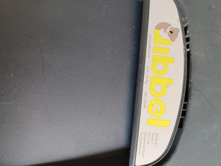 Qibbel achter fietsstoeltje, Fietsen en Brommers, Fietsaccessoires | Fietsstoeltjes, Gebruikt, Achterzitje, Voetsteuntjes, Ophalen