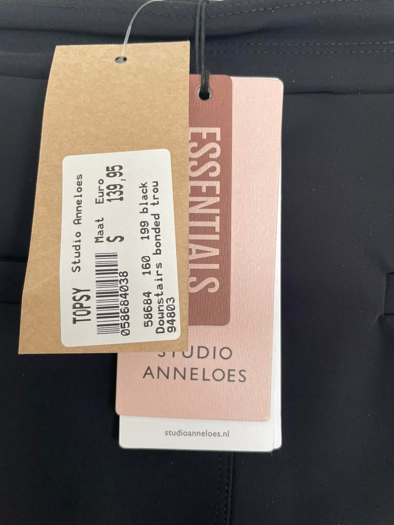 Nieuw: atudio anneloes downstairs bonded zwart maat S, Zwart, Nieuw, Ophalen of Verzenden, Maat 36 (S)