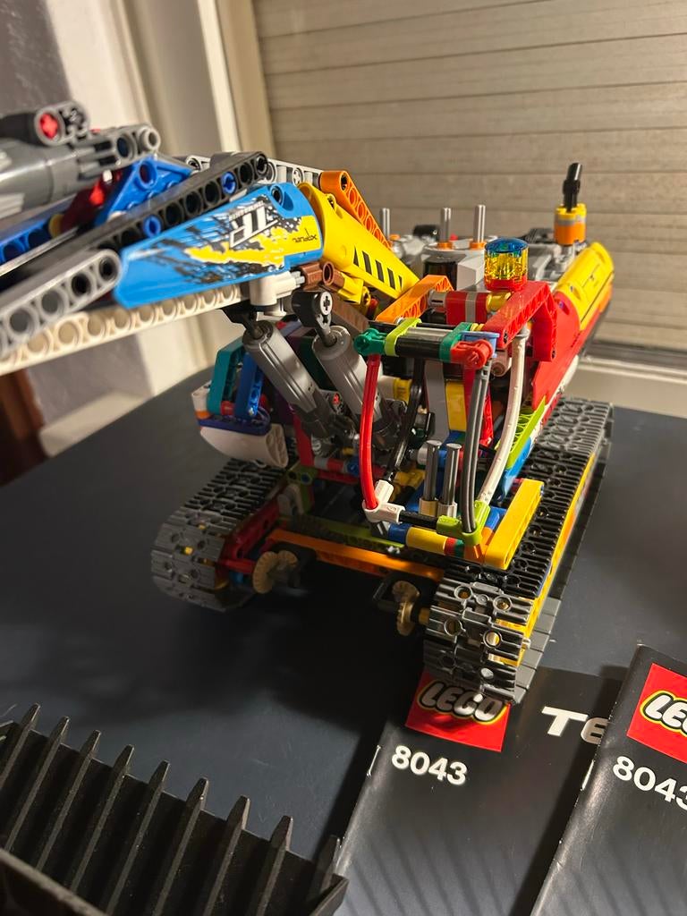 Lego Technic 8043 Graafmachine - 2 unieke exemplaren, Kinderen en Baby's, Speelgoed | Duplo en Lego, Ophalen, Gebruikt, Lego, Complete set