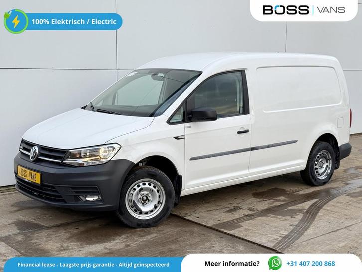 Volkswagen E-Caddy 113PK L2H1 Elektrisch Caddy ABT Maxi 37,3, Auto's, Bestelauto's, Bedrijf, Te koop, Airconditioning, Android Auto