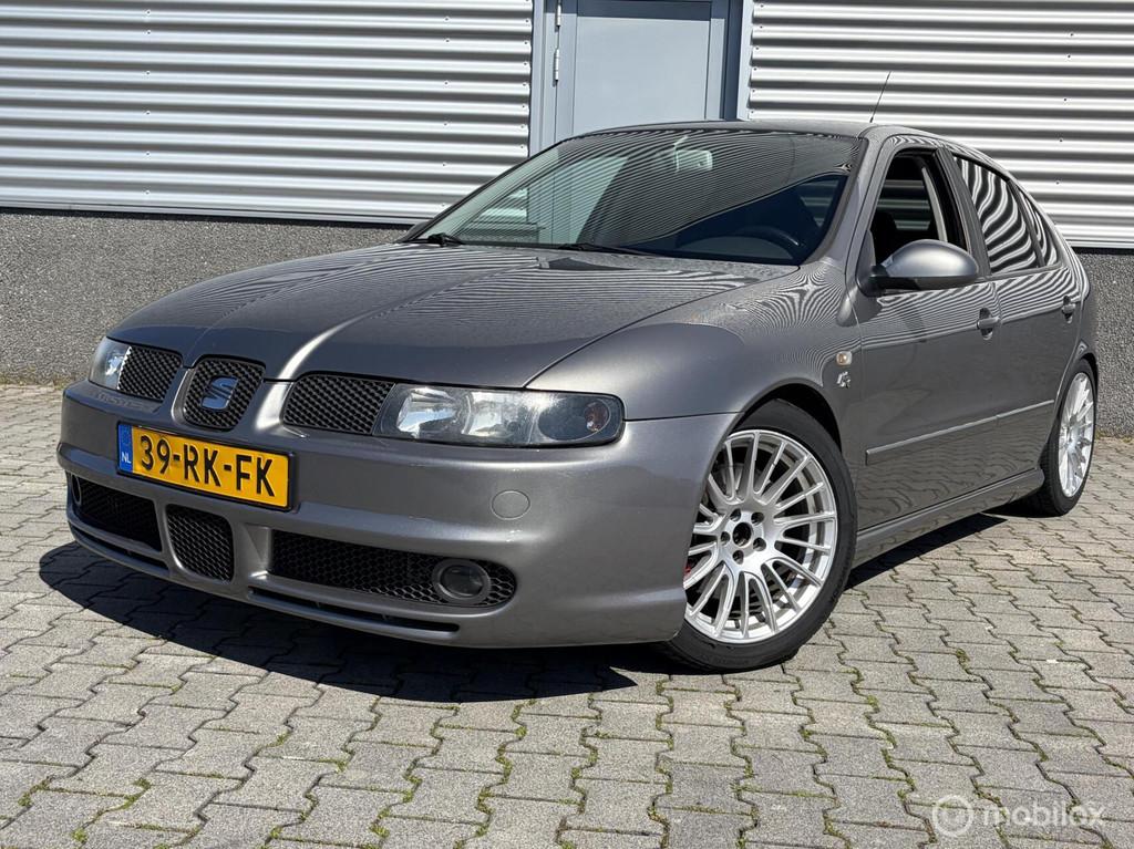 Seat Leon 1.8-20VT FR 220pk, Auto's, Seat, Voorwielaandrijving, Stof, Gebruikt, 4 cilinders