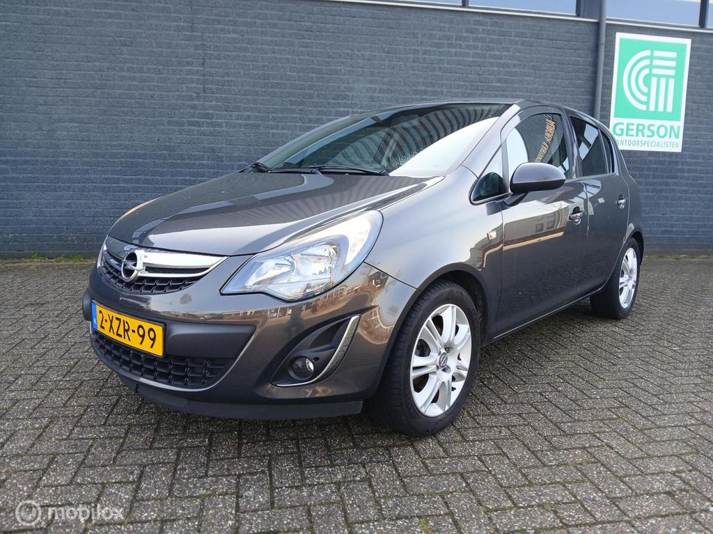 Opel Corsa 1.2 5-Deurs/Leer/Navi/Stoelverwarming, Auto's, Voorwielaandrijving, Gebruikt, 750 kg, 4 cilinders