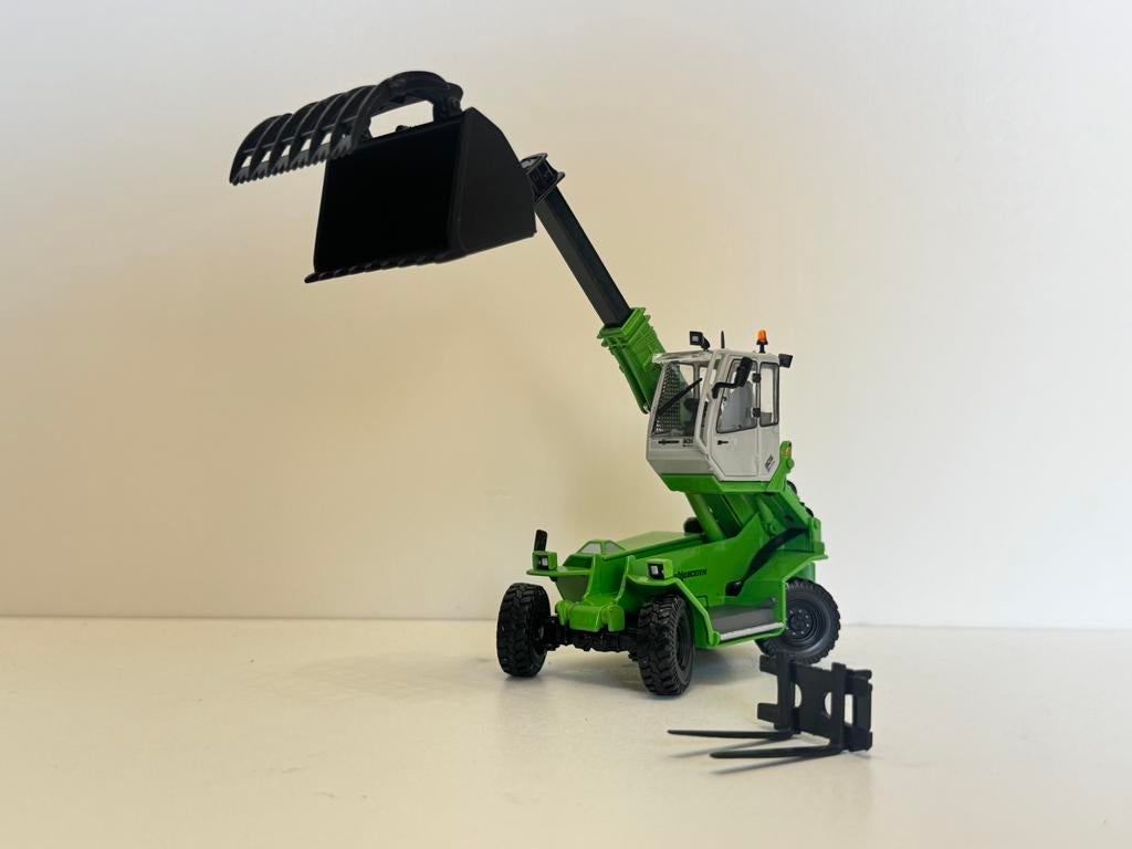 ROS - Sennebogen 305 Multihandler, Hobby en Vrije tijd, Modelauto's | 1:50, Ophalen, Zo goed als nieuw, Hijskraan, Tractor of Landbouw