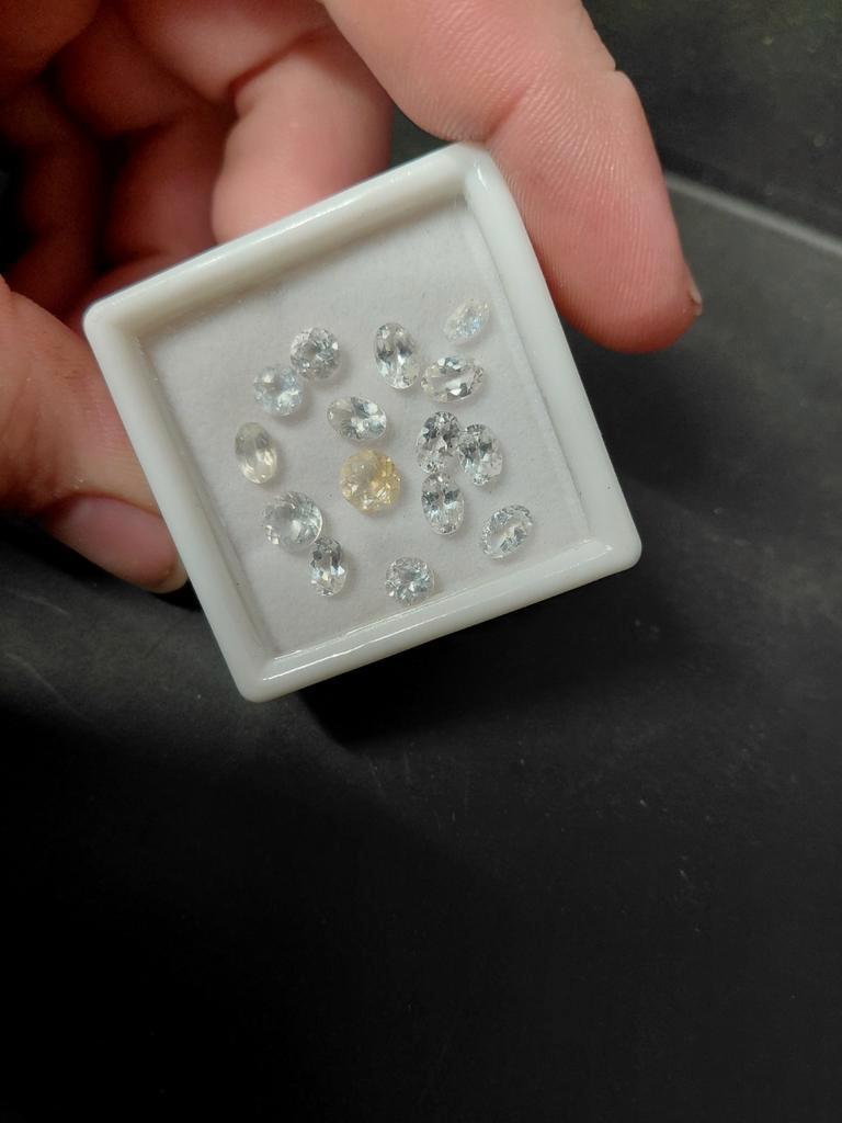 Lot met witte topaas mix, Ophalen of Verzenden, Nieuw