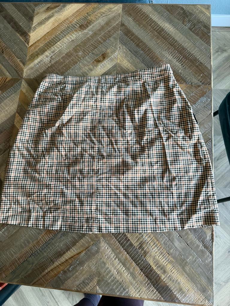 Armedangels geruit rokje maat L, Bruin, Maat 42/44 (L), Ophalen of Verzenden, Zo goed als nieuw