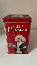 Vintage Droste Cacao Blik - 125 Jaar Jubileumeditie, Verzamelen, Blikken, Ophalen of Verzenden, Gebruikt, Overige, Droste