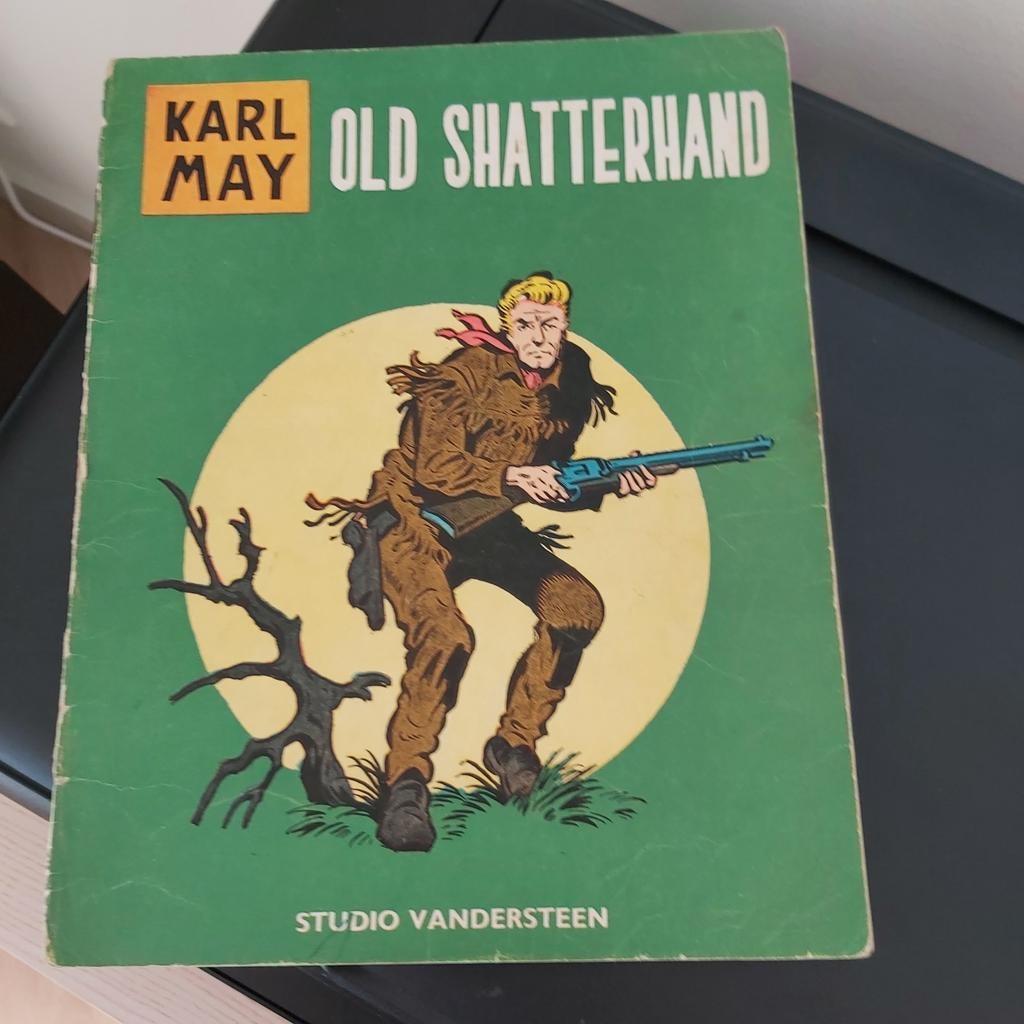 Stripboek Karl May Old Shatterhand, Eén stripboek, Ophalen of Verzenden, Gelezen
