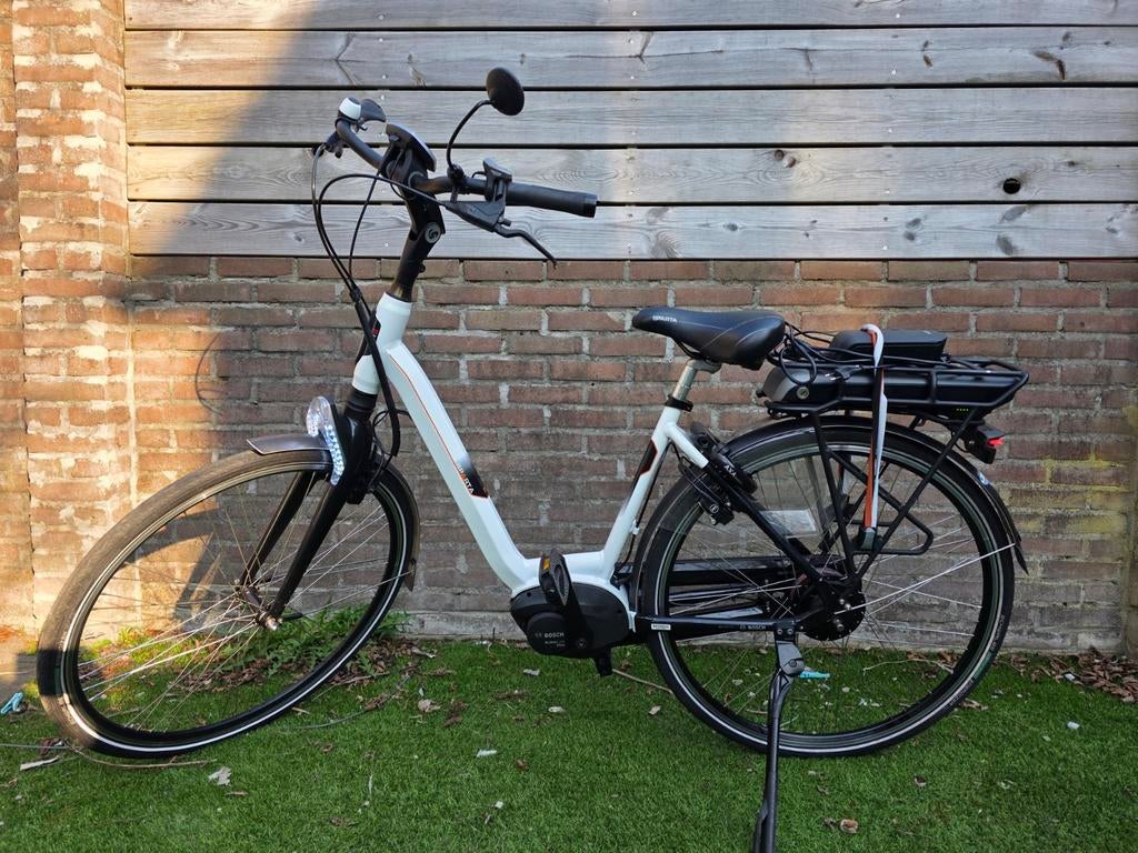 Sparta MNB dames fiets middenmotor., Fietsen en Brommers, Elektrische fietsen, Gebruikt, Sparta, 47 tot 51 cm, Ophalen of Verzenden