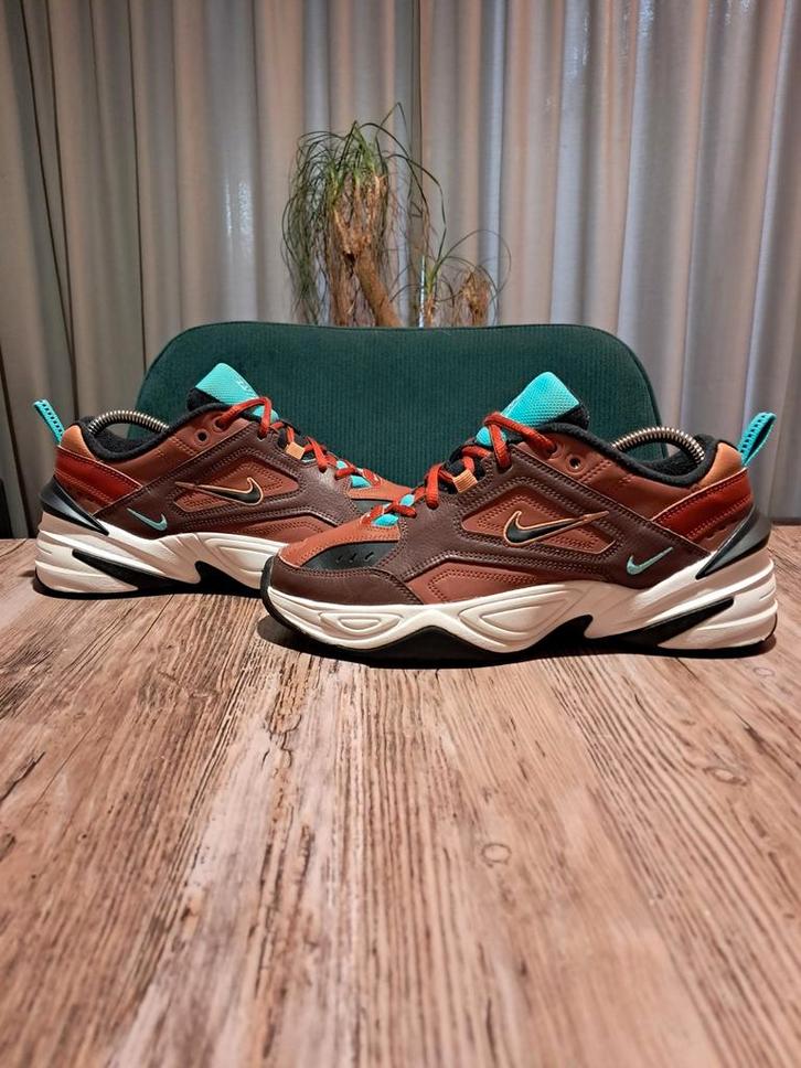 Nike M2K Tekno 'Mahogany Mink' Size 38,5, Kleding | Dames, Schoenen, Zo goed als nieuw, Sneakers of Gympen, Bruin, Ophalen of Verzenden