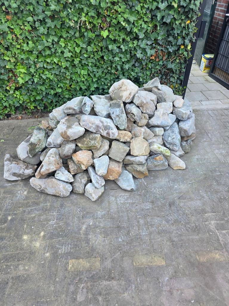 Maasstenen voor tuin of vijverdecoratie, Tuin en Terras, Ophalen, Gebruikt, Overige typen