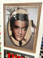 Elvis Presley foto op glas, Ophalen, Gebruikt, Poster, Artwork of Schilderij