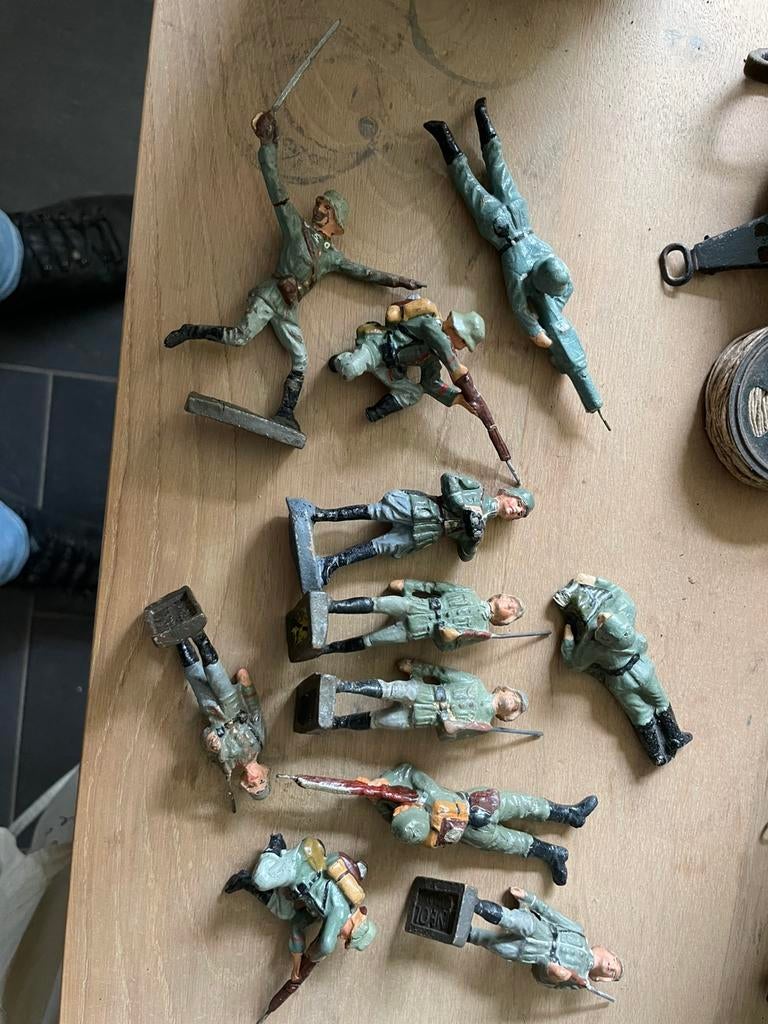 11 soldaatjes leyla lineol etcetera, Ophalen of Verzenden