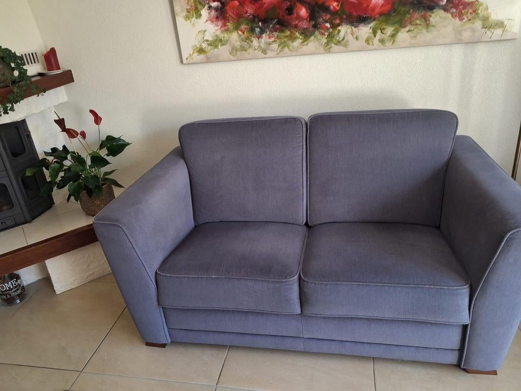 2 Bankstellen en stoel, Ophalen, Gebruikt, 75 tot 100 cm