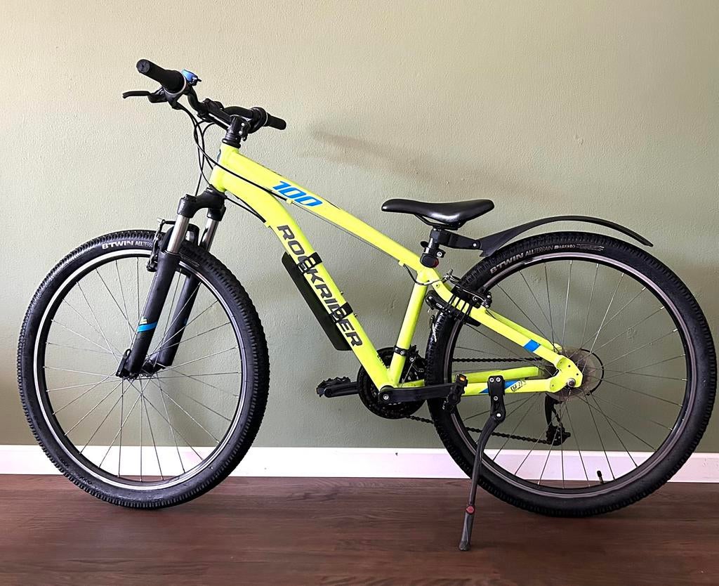 Mountainbike Rockrider ST100 met accessoires in nieuwstaat!, Ophalen, Zo goed als nieuw