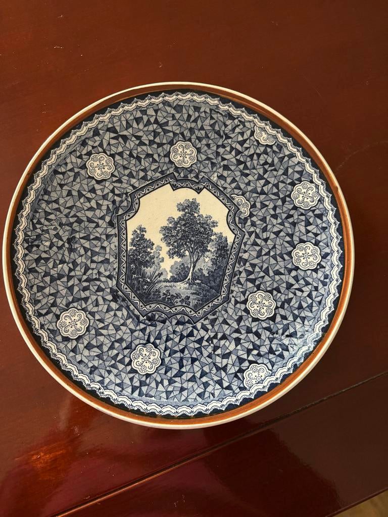 Vintage Villeroy & Boch Wandbord met Landschap, Antiek en Kunst, Antiek | Wandborden en Tegels, Ophalen