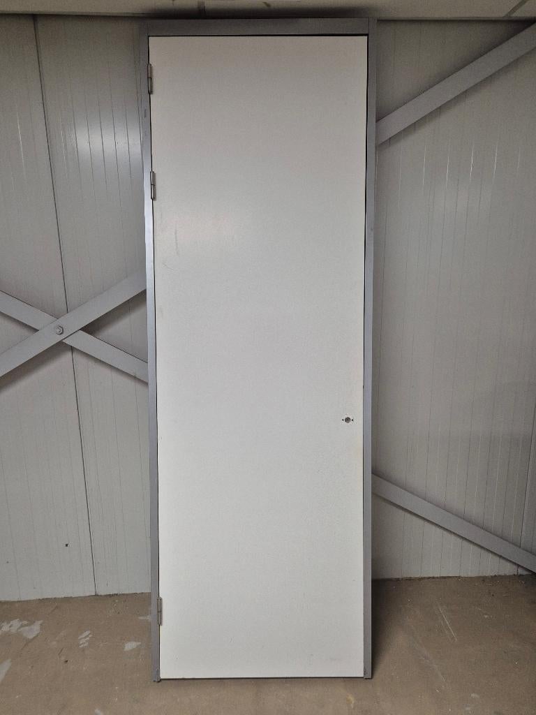 Partij binnendeur deur met kozijn systeemwand ( 544 ), Ophalen, Gebruikt, 120 cm of meer, Binnendeur