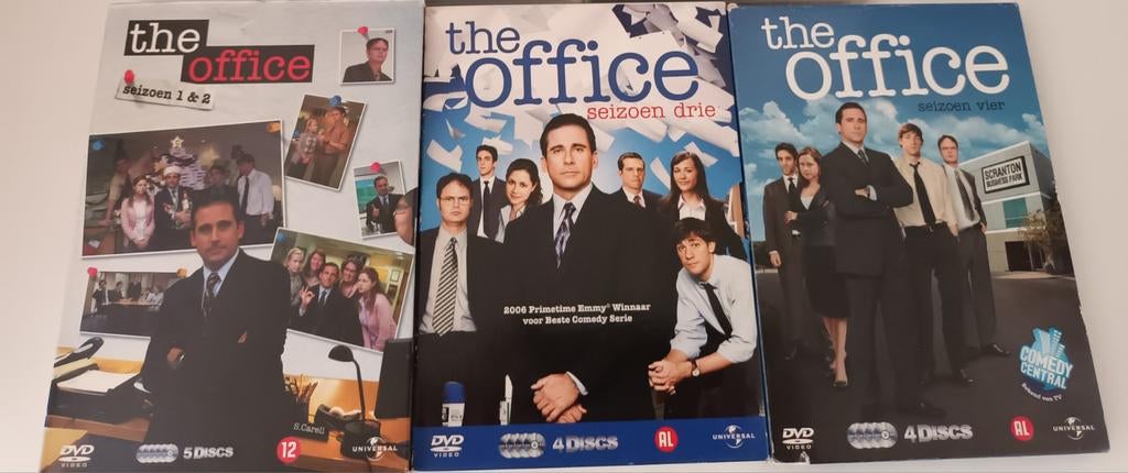 Dvd The Office seizoenen 1-4, Vanaf 12 jaar, Ophalen of Verzenden, Zo goed als nieuw