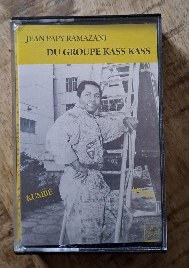Jean Papy Ramazani - Du Groupe Kass Kass - KUMBÈ Cassette, Cd's en Dvd's, Cassettebandjes, Gebruikt, Wereldmuziek, 1 bandje, Ophalen of Verzenden