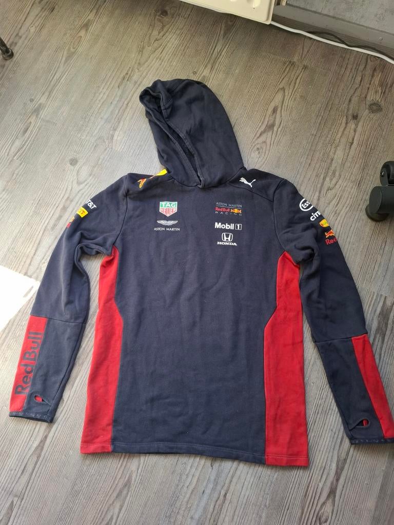 Red Bull Racing Hoodie met capuchon, Ophalen of Verzenden, Gebruikt, Puma, Jongen