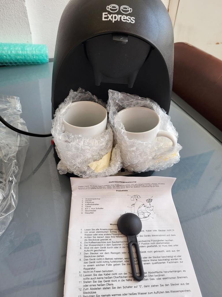 te koop koffiezetapparaat  met 2 kopjes, 10 kopjes of meer, Ophalen of Verzenden, Koffiemachine