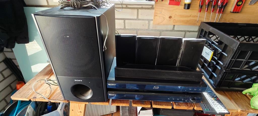 Sony Blu-ray 5.1 home cinema set, Ophalen, Blu-ray-speler, 70 watt of meer, 5.1-systeem